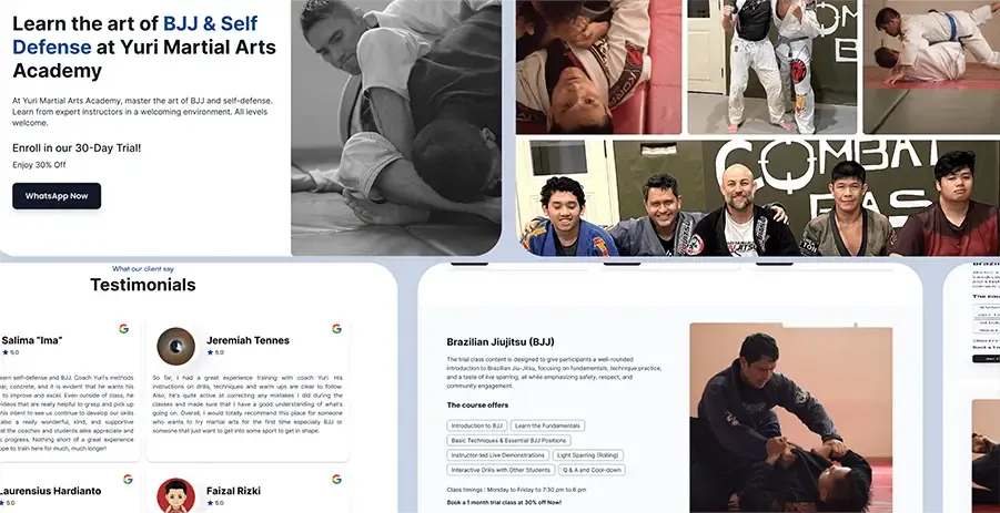  Yuri Martial Arts Academy